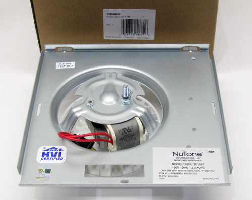 Nutone Bathroom Fan Motor Asm for 695 B Unit 70 CFM | McCombs Supply Co |  C370BN