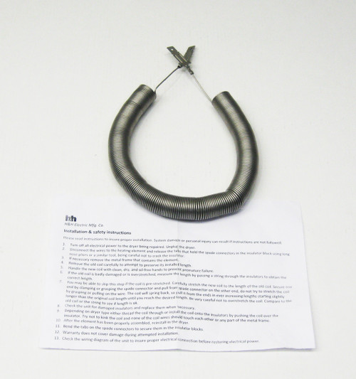 H&H Electric Dryer Restring Kit for Electrolux part number 137392700C