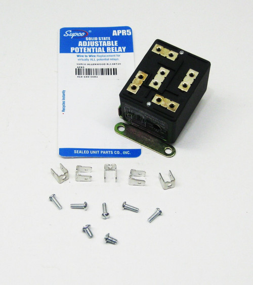 Supco Solid State Adjustable Potential Relay part number APR5
