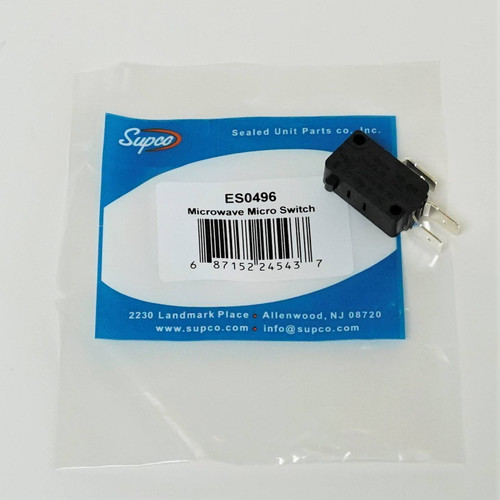 Supco Microwave Door Interlock Switch | McCombs Supply Co | ES0491