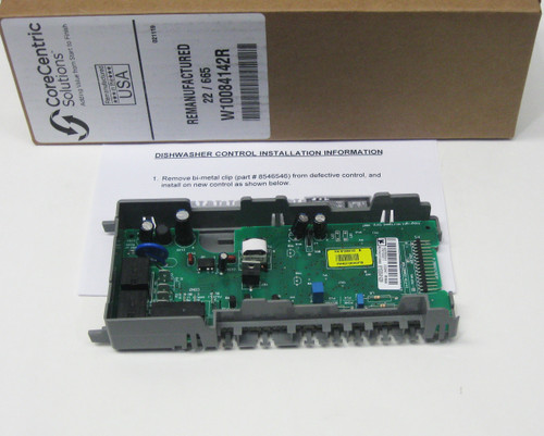 Dishwasher Control Board for Whirlpool part number W10084142-R Dishwasher Control Board for Whirlpool part number W10084142-R