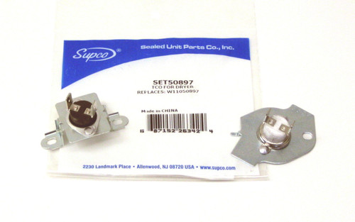 Supco Dryer Thermal Cutout part number SET50897 