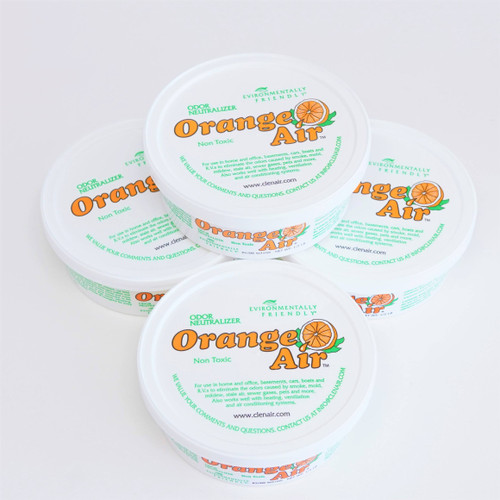 4 pack of ClenAir Orange Air Clenair 1/2 lb Tub