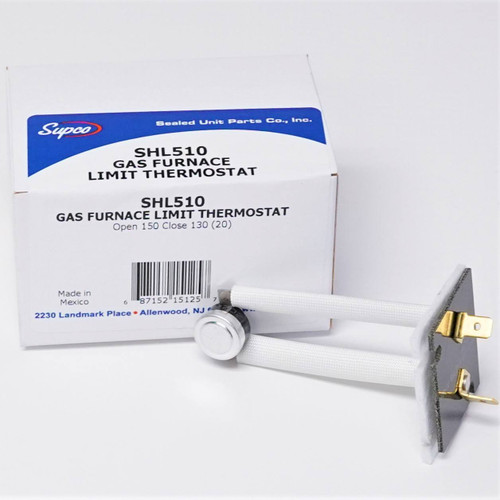 Supco SHL510 Plenum Limit Thermostat