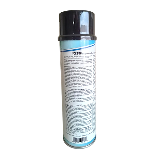 Vapco FCC-PRO Evaporator A/C Coil Cleaner and Disinfectant 18oz Aerosol Can No Rinse