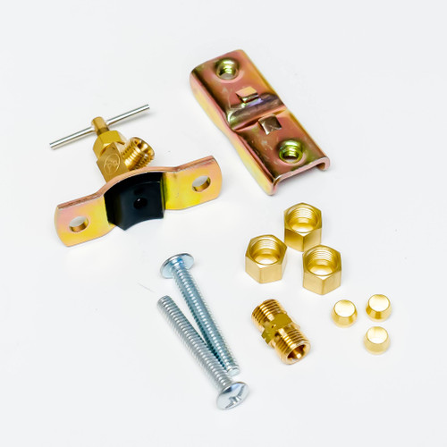 Ice Maker Copper Tubing 25' and Saddle Valve Installation Kit Choice CIM25
