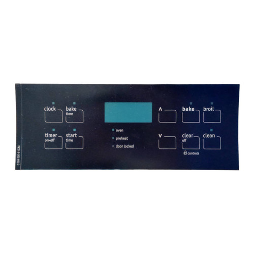 Choice 316419141 Range Oven Clock Overlay Key Pad for Electrolux Frigidaire