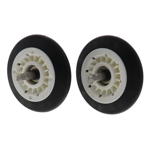 Exact Replacement Part AGM75510755 Dryer Drum Rollers Support Wheels 2 Pack  for LG 4581EL2002L