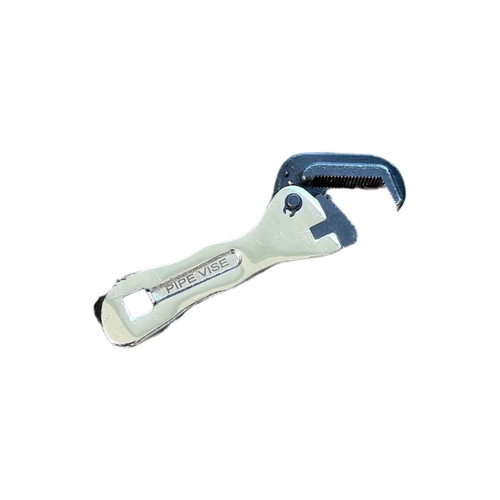Pipe Vise SW72-19 Micro Stubby Tool fits tight spaces with 1/4" Drive fits 8mm-19mm Nut Self Adjusting Chrome Finish