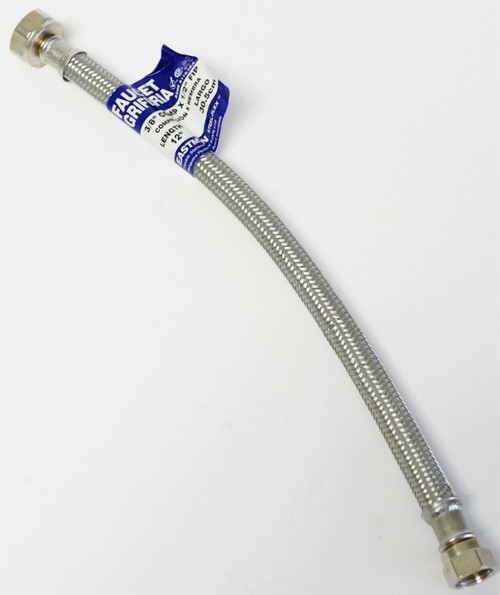 12" Faucet Sink Connector Water Supply Line 