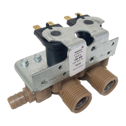 Robertshaw CW-300 Clothes Washing Machine Water Valve for Frigidaire Gibson 131389300 K-67914