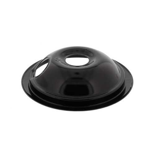 WD6P 6" Black Porcelain Stove Drip Pan Bowl Burner Eye Bib Fits Most Not GE