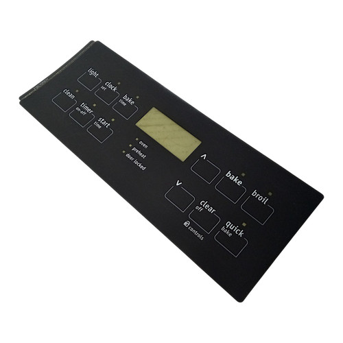 Oven Clock Overlay Pad for Electrolux Frigidaire ERC Range Control part number 316419353