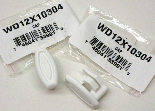 WD12X10304 2 PAK for GE Dishwasher End Cap Rack Clip PS2370502 AP4484666