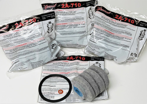 4 PACK General Fuel Oil Filter