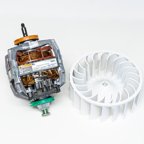 Dryer Motor and Wheel for Whirlpool | McCombs Supply | 279787 697772