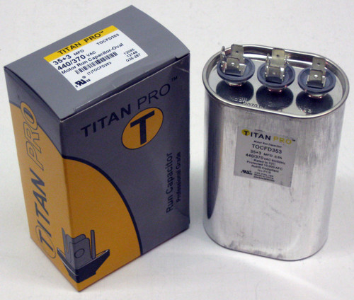 TOCFD35/3 Run Dual Capacitor