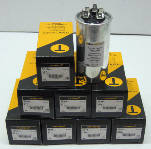 Titan Pro Dual Run Capacitor | McCombs Supply Co | TRCD355-9