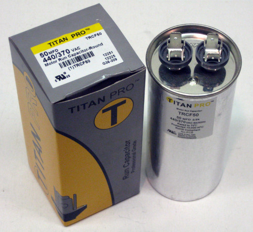 TRCF50 HVAC Round Motor Run Capacitor