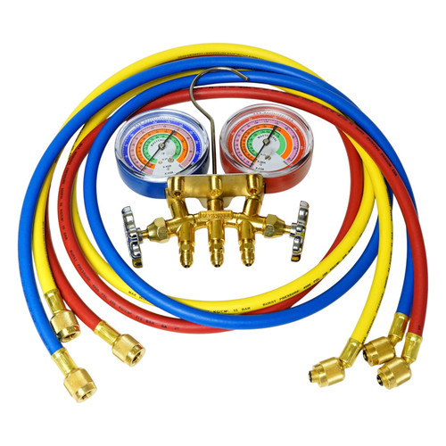  Mastercool A/C HVAC Refrigeration Manifold w 60" Hoses 