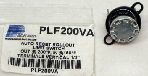 PLF200VA L200-40 Limit Thermostat Flush Mount For Furnace Unit Heaters PLF200VA L200-40 Limit Thermostat Flush Mount For Furnace Unit Heaters