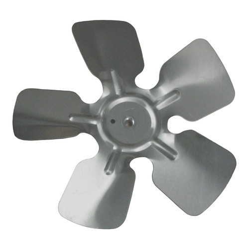 A65932 Metal Fan Blade 9" Diameter 5 Blades 5/16" Bore Hub CW 26 Degree Prop