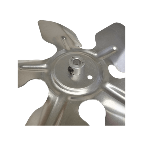 A65832 Metal Fan Blade 8" Diameter 5 Blades 5/16" Bore Hub CW 27 Degree Prop