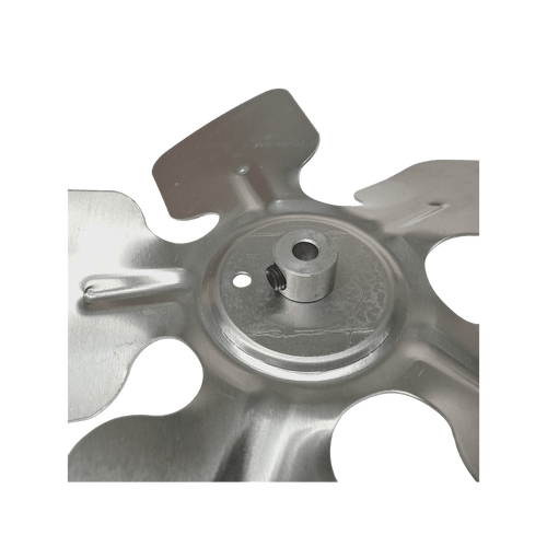 A65826 Metal Fan Blade 8" Diameter 5 Blades 1/4" Bore Hub CCW 27 Degree Prop