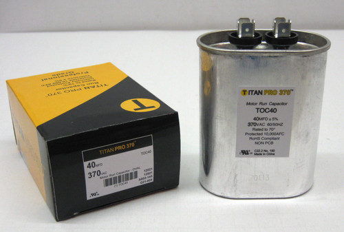 TOC40 Run Capacitor