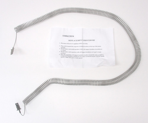 Dryer element part number Q622034