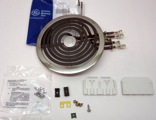 WB30X356 GE Hotpoint Range Calrod Element Unit Burner Eye 6" AP2634798 PS244050 WB30X356 GE Hotpoint Range Calrod Element Unit Burner Eye 6" AP2634798 PS244050