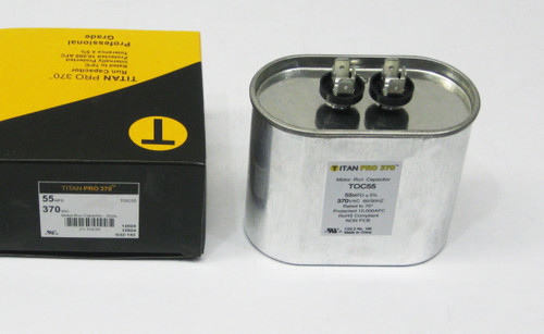 TOC55 HVAC Oval Motor Run Capacitor