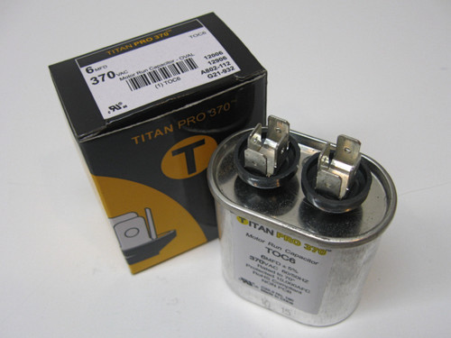 TOC6 Dual Motor Run Capacitor