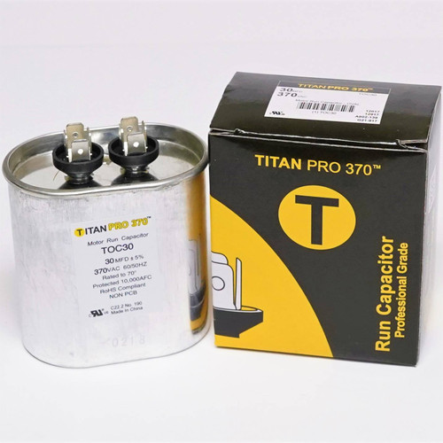 TP-CAP-4/440 - TRADEPRO - 4 MFD 440V Oval Run Capacitor