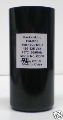 PMJ850 Motor Start Capacitor