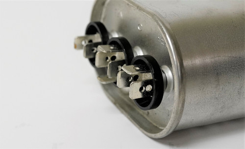 D1054 Oval 10 + 5 mfd uf 440 Volts Dual Run Capacitor