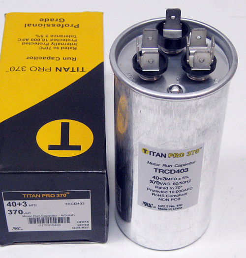 40/3-370R Run Capacitor