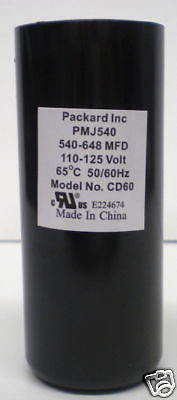 PMJ540 Motor Start Capacitor