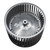 027102-04 Lau DD10-7A Blower Wheel Squirel Cage 10-5/8" x 7-1/8" x 1/2" CCW