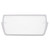 Clear Refrigerator Door Bin Shelf W/White Trim For W10321304 Whirlpool AP4700047 PS3489569