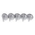 74007733-5 PACK Burner Knob for Jenn Air Gas Range Cooktop PS2375871 AP5668987