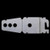 Dishwasher upper mounting bracket, part number 8269145, part view. 