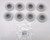 WP279640 8pk for Whirlpool Kenmore Dryer Idler Pulley Roller PS334244 AP3094197