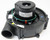 Furnace draft inducer motor, part number RFB330, side view 1.