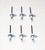 0130F00010 6 PACK for Goodman Furnace Flame Sensor