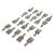 Choice T1111C High Temperature Female Slip-ons Pack of 100 for 16-14 Wire