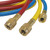 Mastercool 56372 Manifold Gauge HVAC-R with 72" Ball Valve Hoses for R404A R407C R507A R134A