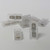 Supco T1021 Quick Disconnect Round Insulated 1/4" Double Male Tab Pack of 10