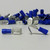 Supco T1027C Insulated Tab Adapter Piggy Back Slip On Terminal Connector Pack of 100 for 16-14 Wire