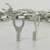 Supco T1146C Non-Insulated Spade Terminal Connector Pack of 100 for 16-14 Wire #10 Stud